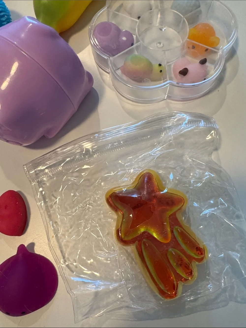 Various multicolor sensory